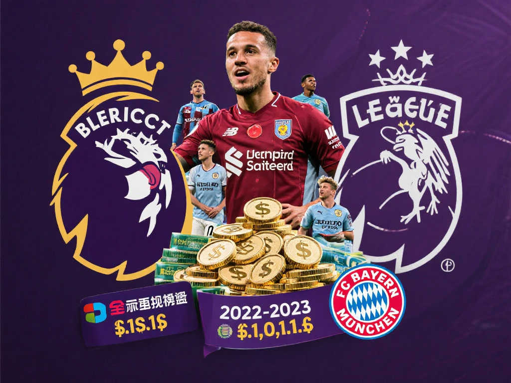 英超吸金力爆棚！完胜西甲德甲，切尔西豪掷千金称霸榜首